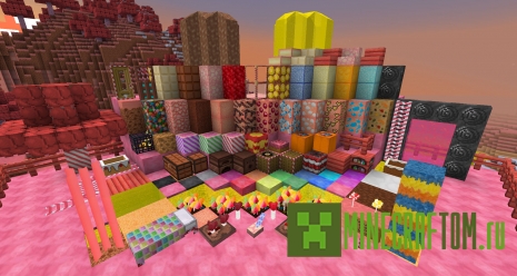 Текстуры Candyland (Земля конфет) 1.8 Текстуры Candyland (Земля конфет) 1.8