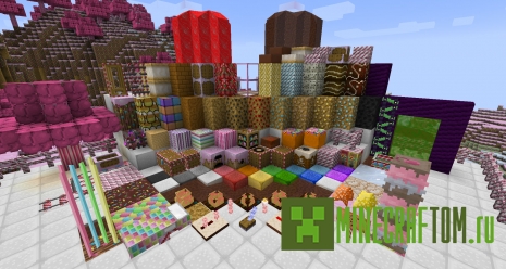Текстуры Candyland (Земля конфет) 1.8 Текстуры Candyland (Земля конфет) 1.8