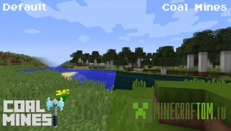 Текстуры Coal Mines (Угольные шахты) 1.6.4 Текстуры Coal Mines (Угольные шахты) 1.6.4