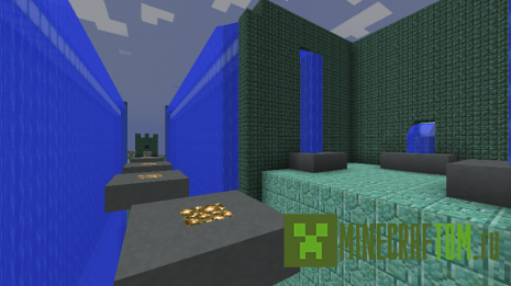 Карта 8 Diamonds of Parkour (8 алмазов паркура)