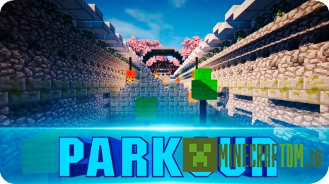 Карта Hard Parkour (Сложный паркур) Майнкрафт