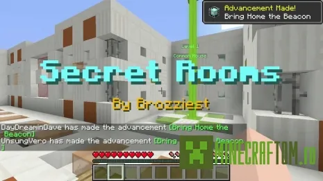 Карта Secret Rooms (Секретные комнаты)