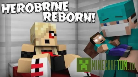 Мод Herobrine Reborn (Возвращение Херборина) 1.7.10 Мод Herobrine Reborn (Возвращение Херборина) 1.7.10
