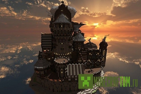 Карта Flying Steampunk Island (Летающий остров Стимпанк)