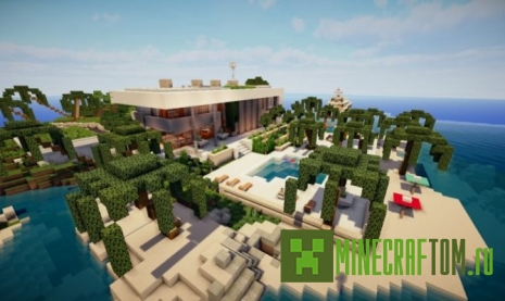 Карта Beautiful Modern House (Cовременный дом)