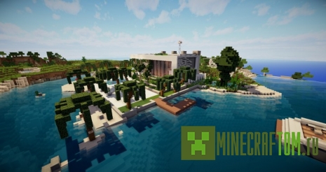 Карта Beautiful Modern House (Cовременный дом)