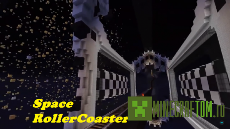 Карта Space RollerCoaster (Космические горки)