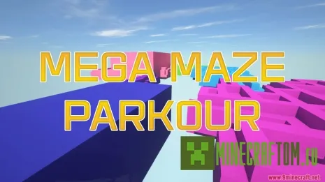 Карта Mega Maze Parkour (Мега лабиринт) Карта Mega Maze Parkour (Мега лабиринт)