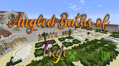 Карта Angled Baths of Trajan (Бани Трояна)