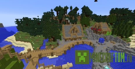 Карта Hafenstadt Майнкрафт