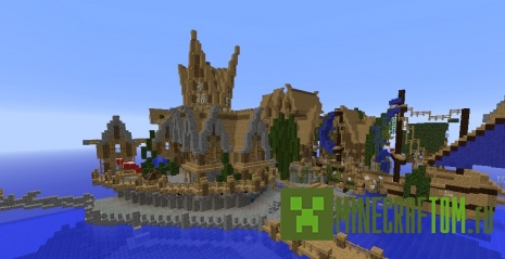 Карта Hafenstadt Майнкрафт