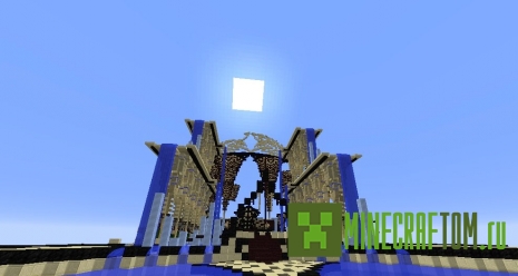 Карта The Summer Residence of Galantis Майнкрафт