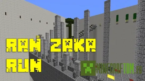 Карта Ran Zaka Run (Беги, Зак, беги)