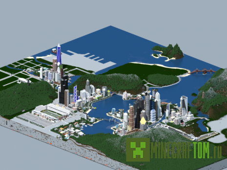 Карта Bayview Heights - A Modern City Карта Bayview Heights - A Modern City