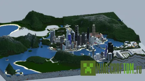 Карта Bayview Heights - A Modern City Карта Bayview Heights - A Modern City