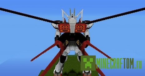 Карта GAT-X105 Aile Strike Gundam