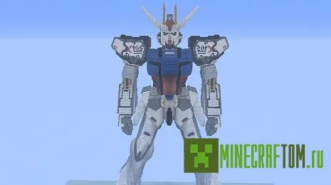 Карта GAT-X105 Aile Strike Gundam