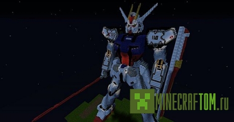 Карта GAT-X105 Aile Strike Gundam