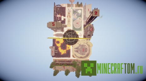 Карта Star Wars: Space World (Звездные войны)