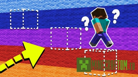 Карта The Rainbow Parkour (Паркур на радуге)