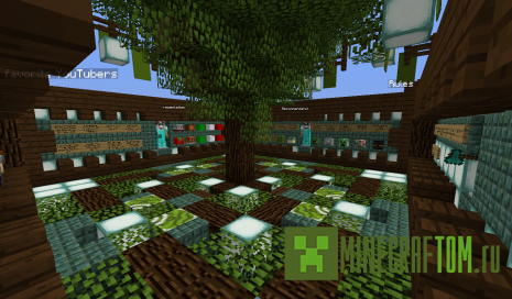 Карта Skyblock Plus (Небесный блок плюс) Карта Skyblock Plus (Небесный блок плюс)