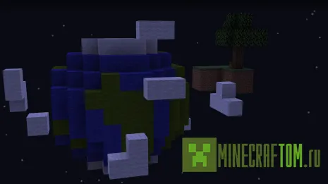 Карта Skyblock freestyle (Небесный блок фристайл) Карта Skyblock freestyle (Небесный блок фристайл)