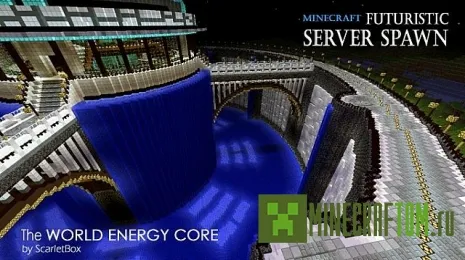 Карта Futuristic Server Spawn (Футуристический сервер)