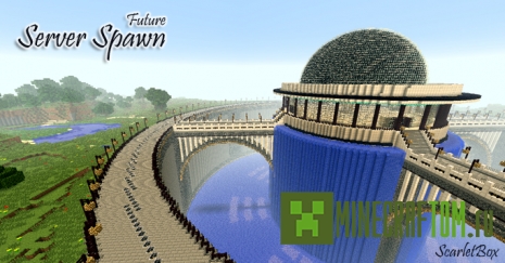 Карта Futuristic Server Spawn (Футуристический сервер) Карта Futuristic Server Spawn (Футуристический сервер)