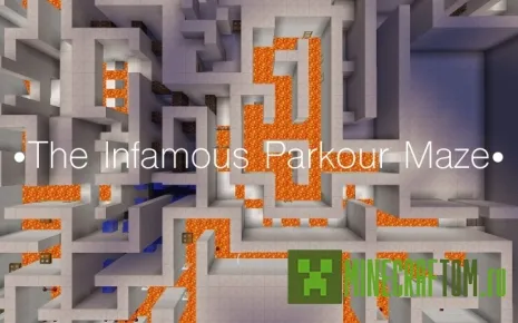 Карта The infamous Parkour Maze (Известный лабиринт)