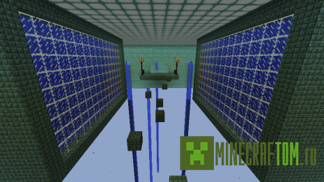 Карта 25 Diamonds of Parkour (25 алмазов паркура)