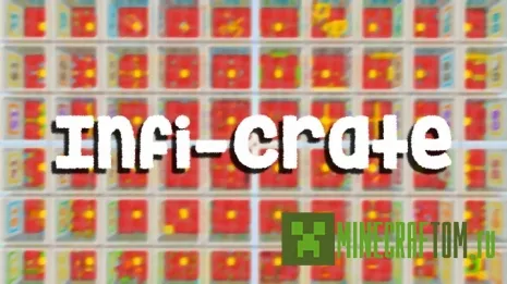 Карта Infi-Crate Майнкрафт Карта Infi-Crate Майнкрафт