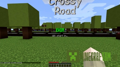 Карта Crossy Road (Перекресток)