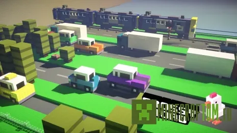 Карта Crossy Road (Перекресток)