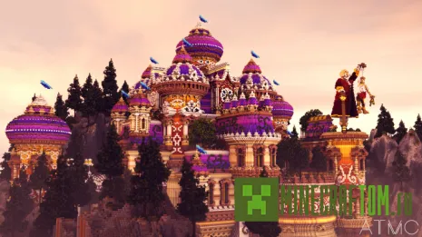 Карта Axterios Майнкрафт Карта Axterios Майнкрафт