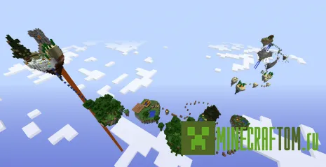 Карта Island Parkour (Паркур на острове) Карта Island Parkour (Паркур на острове)