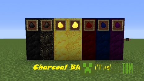 Мод Charcoal Block (Блок древесного угля) Мод Charcoal Block (Блок древесного угля)