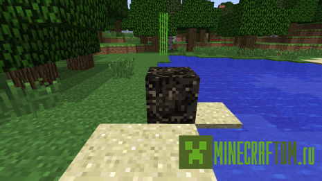 Мод Charcoal Block (Блок древесного угля) Мод Charcoal Block (Блок древесного угля)