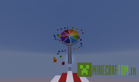 Карта Sugar Rush (Сахарный порыв)