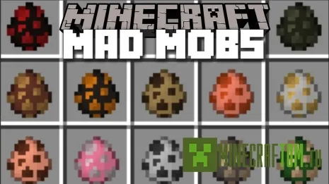 Мод Mad Mobs (Сумасшедшие мобы) Мод Mad Mobs (Сумасшедшие мобы)