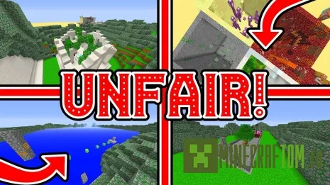 Карта Unfair Parkour (Несправедливый паркур) Карта Unfair Parkour (Несправедливый паркур)