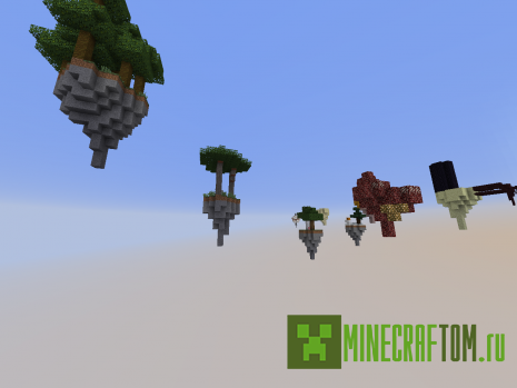 Карта Floating Island Block Scavenger (Летающий остров)