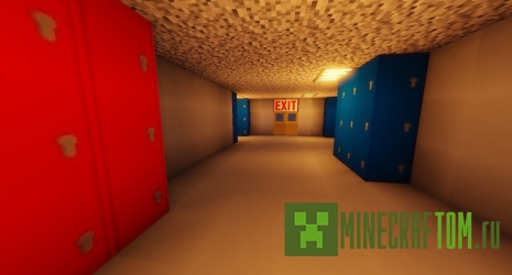 Карта Baldi’s Basics in Find the Button (Балдис в поиске кнопки)