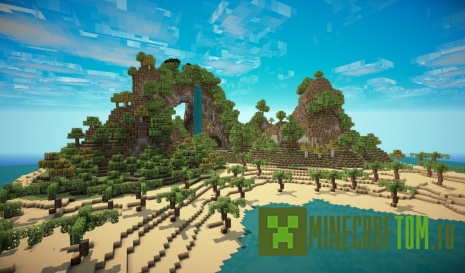 Карта Tropical Island (Тропический остров)