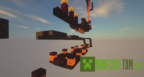 Карта Getting Over It: Call of Satan (Зов Сатаны)