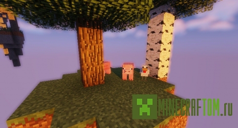 Карта Floating Island Block Scavenger (Плавучий блок)