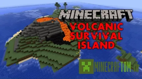 Карта Volcanic Island Survival (Выживание на острове) Карта Volcanic Island Survival (Выживание на острове)