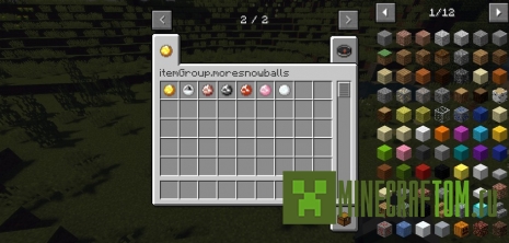 Мод More Snowballs (Больше снежных мячей)