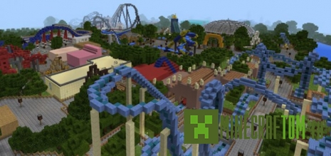 Карта Thorpe Park (Парк Торп) Карта Thorpe Park (Парк Торп)