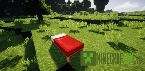 Мод Inverted Bed (Перевёрнутая кровать)