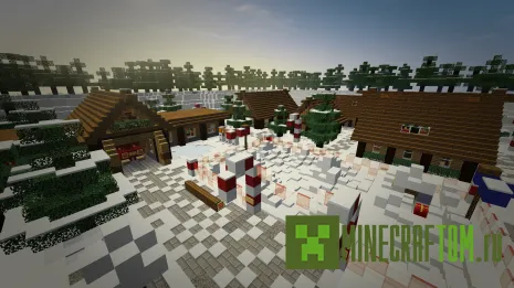 Карта Santas Christmas Village